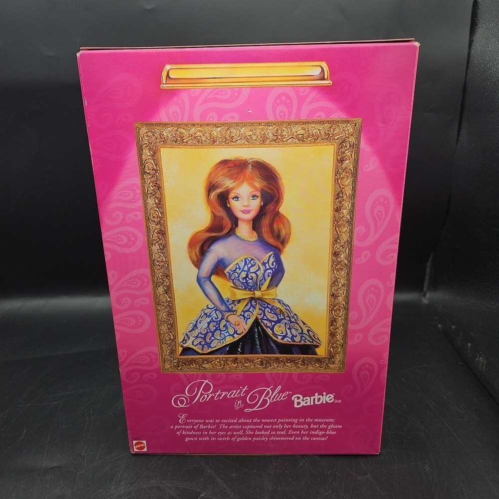 Vintage Barbie Portrait In Blue 1997 Mattel 19355 Walmart Special Edition New - Picture 4 of 8